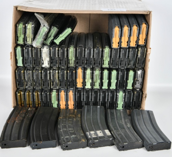 AR-15 .223/5.56mm 30 round metal magazines various