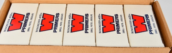 5000 Count Case of Winchester Small Pistol Primers