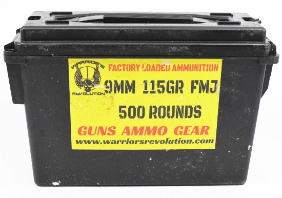 500 Rounds Of Mixed 9mm Luger Ammunition