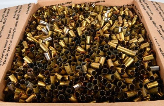 44 Lbs Of Mixed .40 S&W Empty Brass Casings