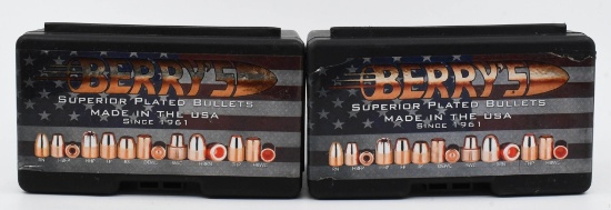 500 Count of Berry's 9mm 124 Grain Bullet Tips