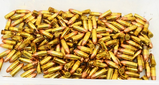 250 Rounds Of Winchester 9mm Luger Ammo