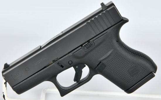 Glock 43 Sub Compact Semi Auto Pistol 9mm