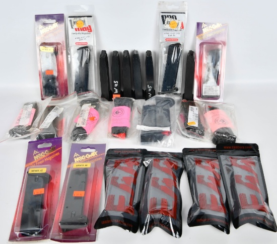 Large Magazine Lot, (4) NOS EAA 101450 Witness 45