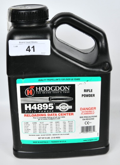 8 Lbs Hodgdon H4895 Smokeless Gun Powder