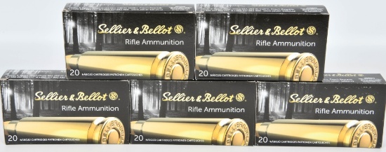 100 Rds Of Sellier & Bellot 6.5 Creedmoor Ammo