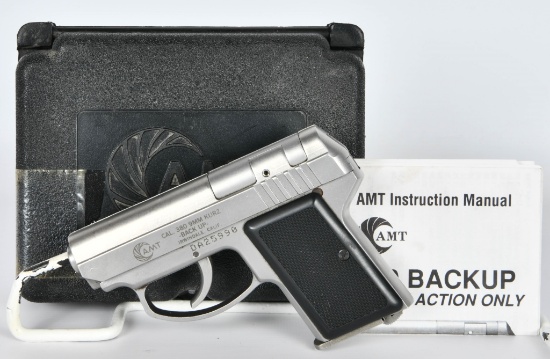 Scarce AMT .380 Back Up Semi Auto Pistol