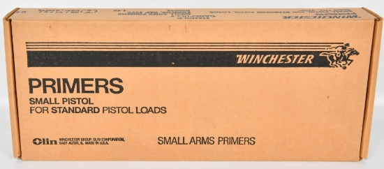 5000 Count Case of Winchester Small Pistol Primers