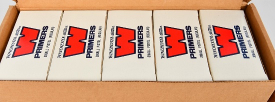 5000 Count Case of Winchester Small Pistol Primers