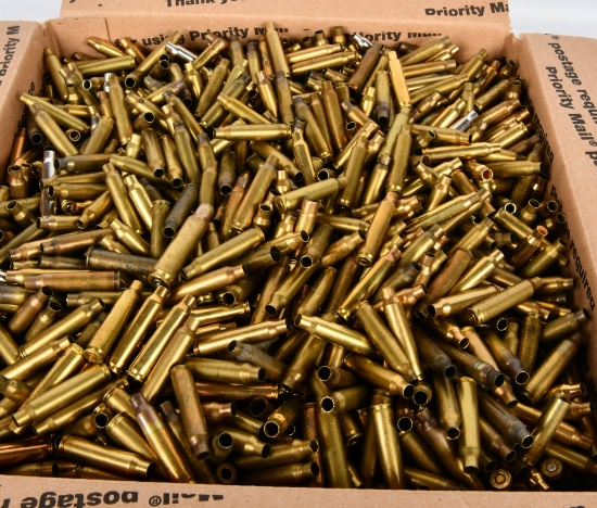 35 Lbs Of Mixed .223/5.56 Empty Brass Casings