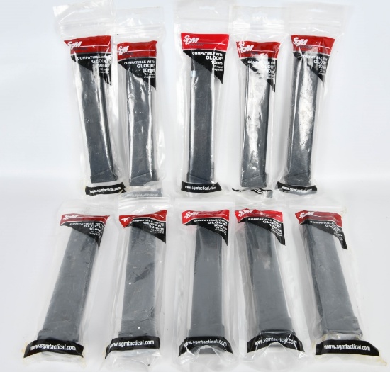 (10) Glock 20 10mm 30 rd Magazine in package,