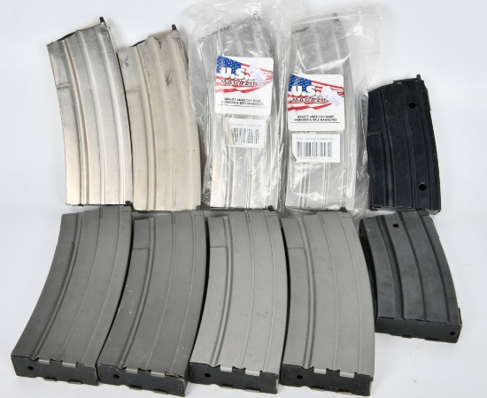 (4) USA Mag.Mini-14 30Rd.SS two are new in