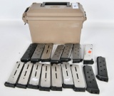 Case Guard plastic storage container with 16 misc