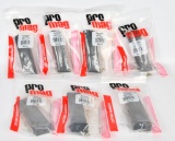 (7) PRO MAG Browning Hi-power 9mm 13 round blue