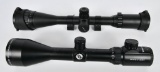 2 Long Range Matte Black Riflescopes