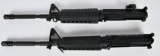 (2) Upper Black Tactical Platforms