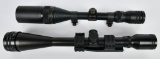 2 Matte Black Long Range Riflescopes