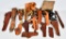 Lot of various Leather Holsters, shoulder holster