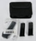 3 Kel Tec 9 Round Metal Magazines & Pouch