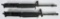 (2) Armalite Style Complete Upper platforms