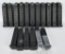 (17) Glock 22 .40 magazines 4 are LE they are 15