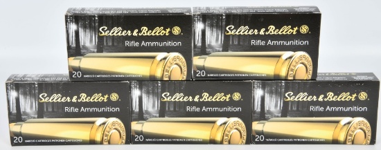 100 Rds Of Sellier & Bellot 6.5 Creedmoor Ammo
