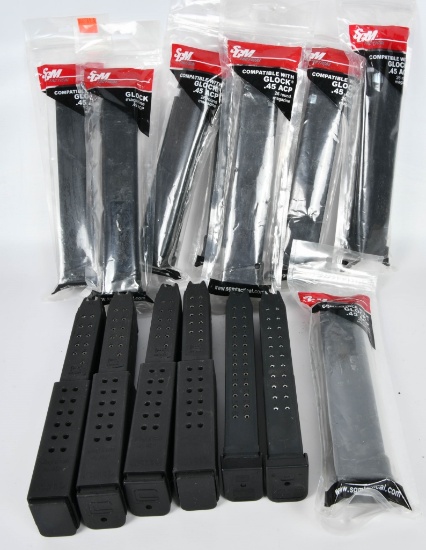 (14) Various Glock 45 Hi Capacity magazines (8)