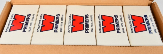 5000 Count Case of Winchester Small Pistol Primers