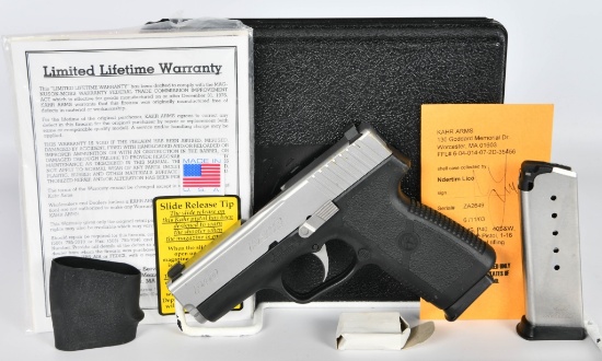 Kahr Arms P40 Semi Auto Carry Pistol .40 S&W
