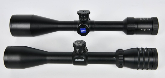 2 Long Range Matte Black Riflescopes