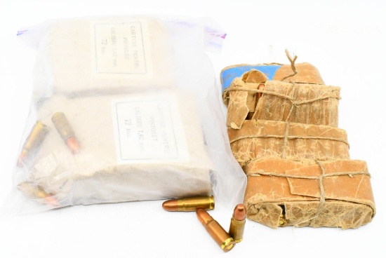 170 Rounds Of 7.62x25 Tokarev Ammunition