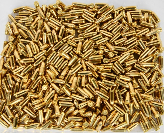500 Rounds Of Winchester 9mm Luger Ammo