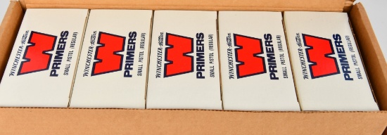 5000 Count Case of Winchester Small Pistol Primers