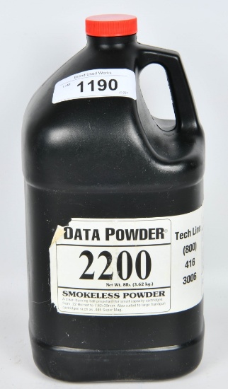 4 LB Accurate 2200 Double Base Smokeless Powder