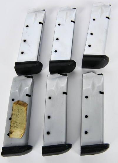 6 Springfield .40 Caliber 8 Round Magazines
