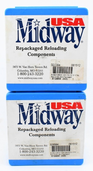 1000 Count Of Midway 5.56 Bullet Tips