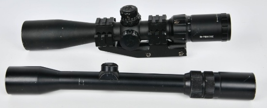 2 Long Range Matte Black Riflescopes