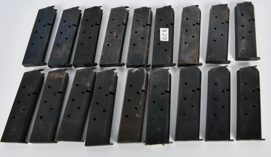18 7 Round Metal 1911 .45 Cal Magazines
