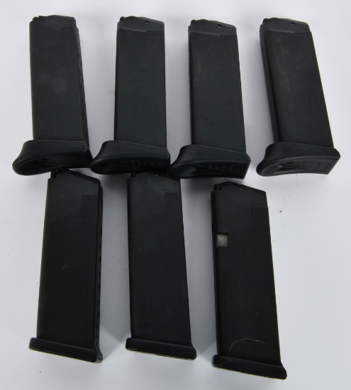 (7) Glock 23 .40 13 round Magazines Gen 4