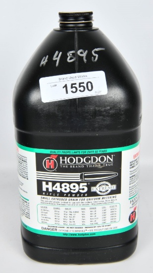 7+ Lbs Hodgdon H4895 Smokeless Gun Powder