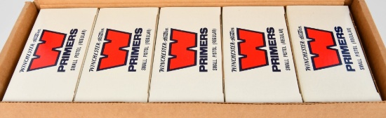 5000 Count Case of Winchester Small Pistol Primers