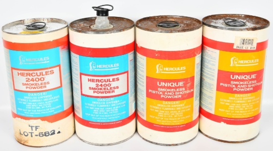 Hercules Unique & Hercules 2400 Smokeless Powder