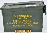 Large Ammo Can Full Of 9mm Empty Brass Casings