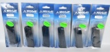 (6) New Mec-Gar Browning HP 9mm 15 round Blue