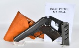 CZ vz 52 Ceská Zbrojovka vzor 52 Semi Auto Pistol