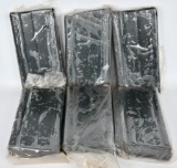 (6) SCAR 17S .308 magazines Black