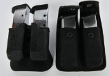 4 Magazines for .45 and two Mag Pouches