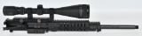 Black Tactical Quad Upper barreled Receiver