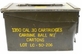 750 Rounds Of .30 M1 Carbine Ammunition