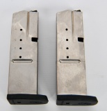 2 Smith & Wesson SD .40 Caliber Magazines